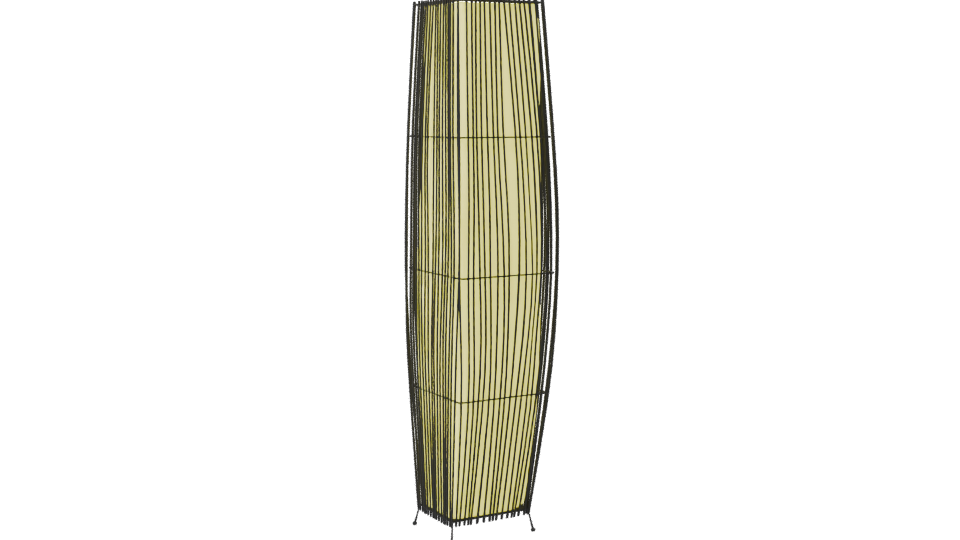 Elegant Floor Lamp 3D Model - Professional 3D Model Render 7