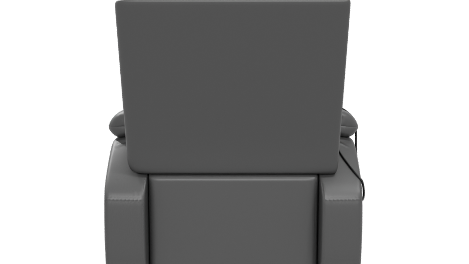 Stylish Modern Recliner Chair 3D - Professional 3D Model Render 5