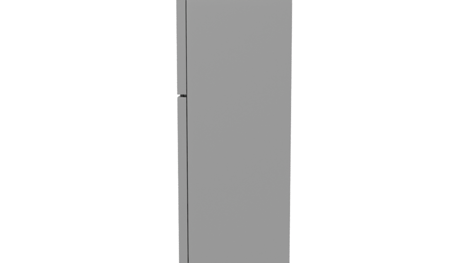 Top Mount WINIA Refrigerator 3D Model - Professional 3D Model Render 2