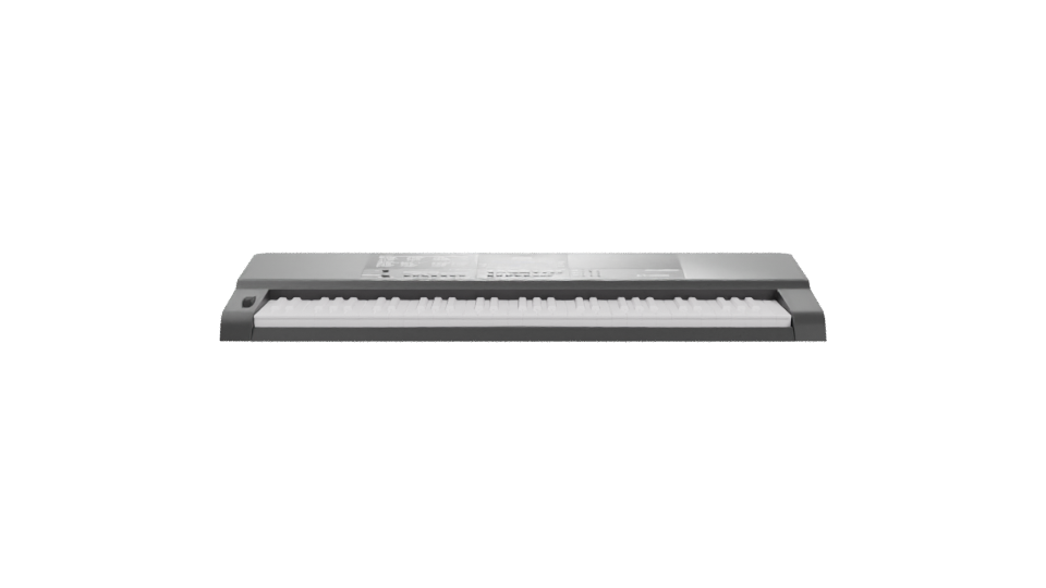 Stylish Digital Music Keyboard Model - Professional 3D Model Render 11
