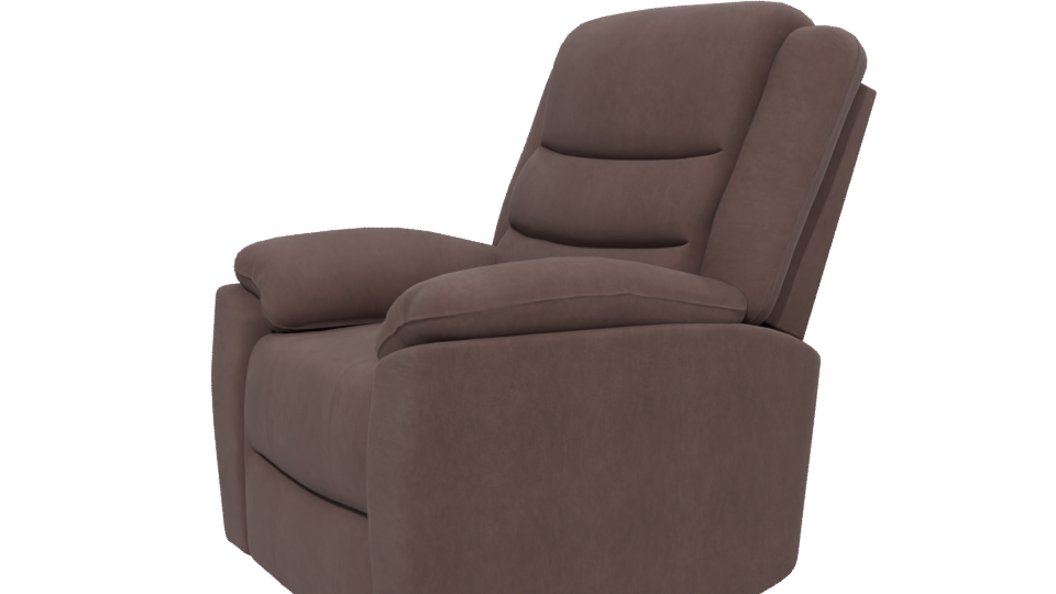Stylish Reclining Armchair 3D - Professional 3D Model Render 13