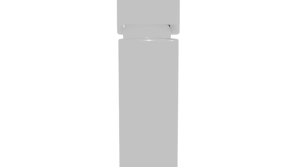 Sleek Modern Wall-Mounted Fixture - Professional 3D Model Render 5