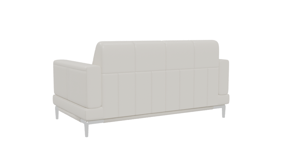 Stylish Minimalist Sofa 3D Model - Professional 3D Model Render 4