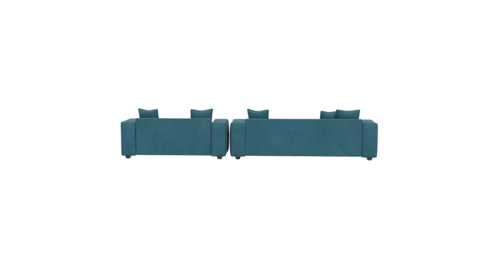 Stylish Modern Sofa Set 3D Model - Professional 3D Model Render 5