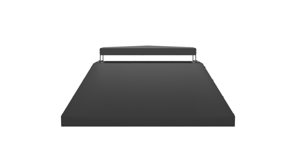 Sleek Modern Bed 3D Model - Professional 3D Model Render 5