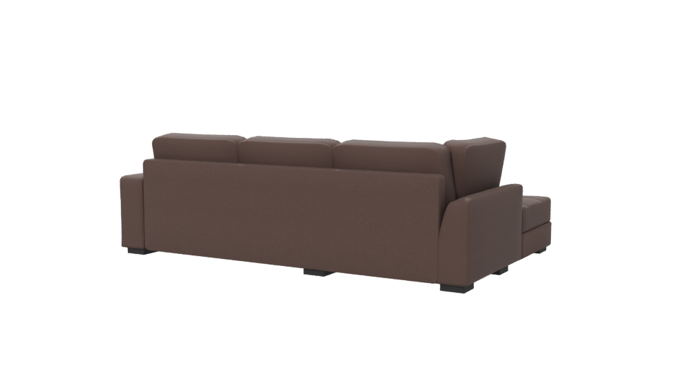 Stylish Corner Sofa 3D Model - Professional 3D Model Render 6