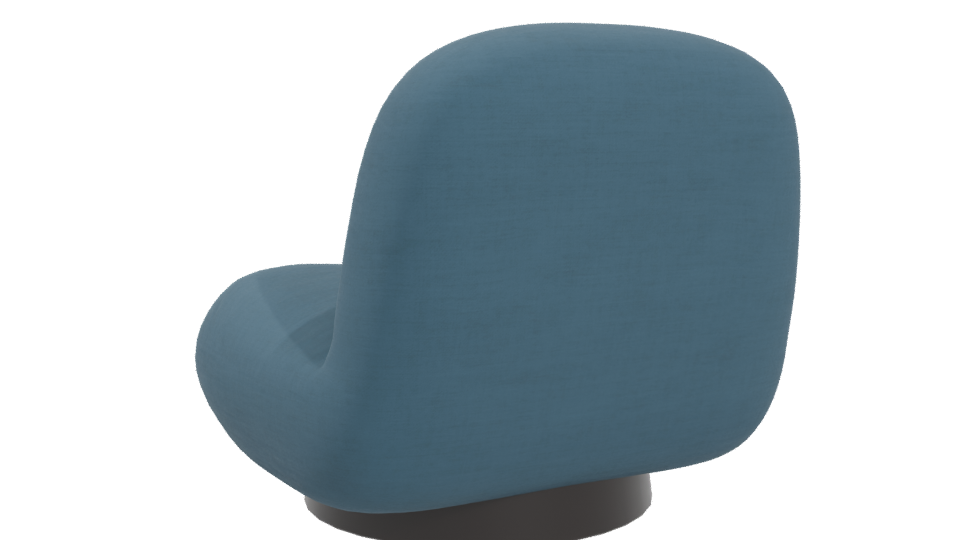 Stylish Modern Lounge Chair 3D - Professional 3D Model Render 4