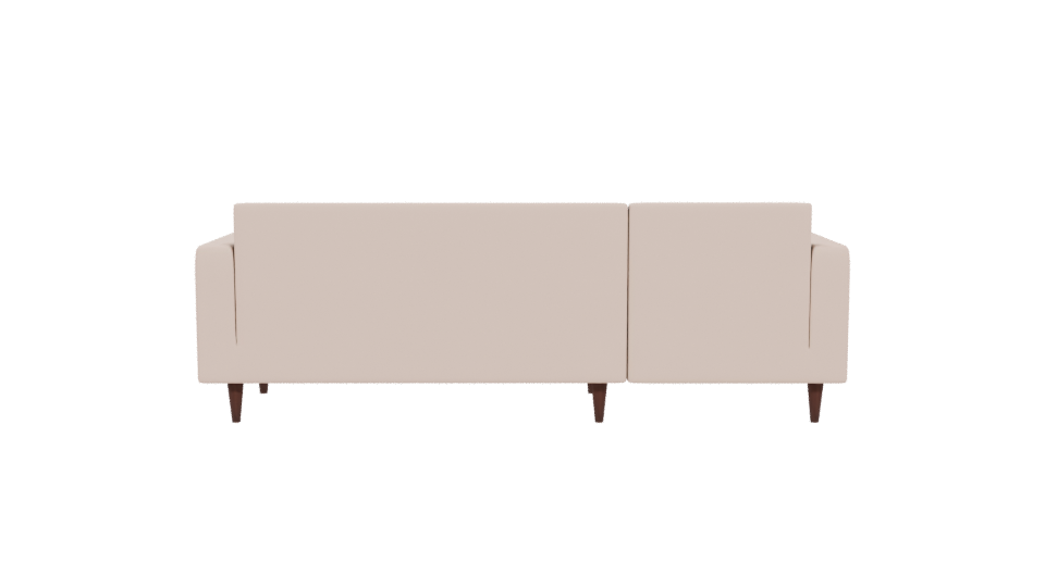 Contemporary L-Shaped Sofa 3D - Professional 3D Model Render 5