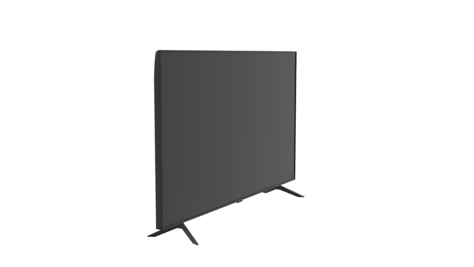 Modern Television 3D Model - Professional 3D Model Render 9