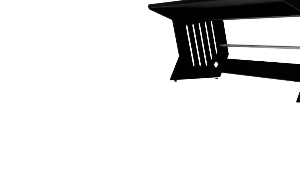 Stylish Modern Rectangular Table 3D - Professional 3D Model Render 13