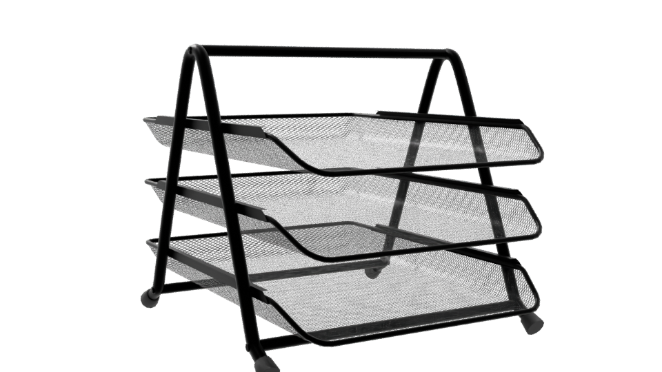 Stylish Desktop Organizer 3D Model - Professional 3D Model Render 10