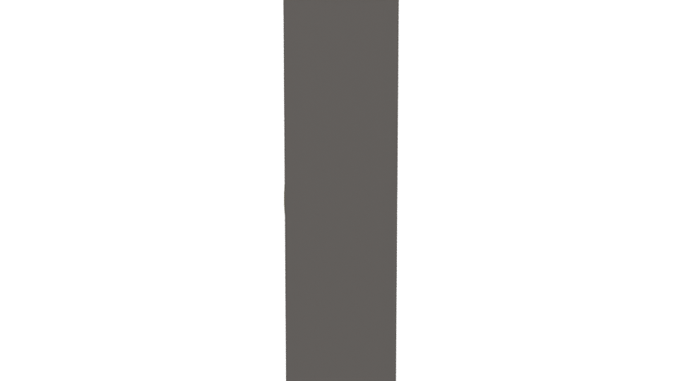 Stylish Modern Cabinet 3D Model - Professional 3D Model Render 2