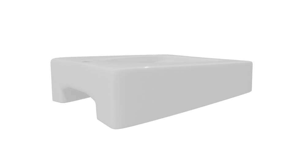 Sleek Modern Wash Basin 3D Model - Professional 3D Model Render 7