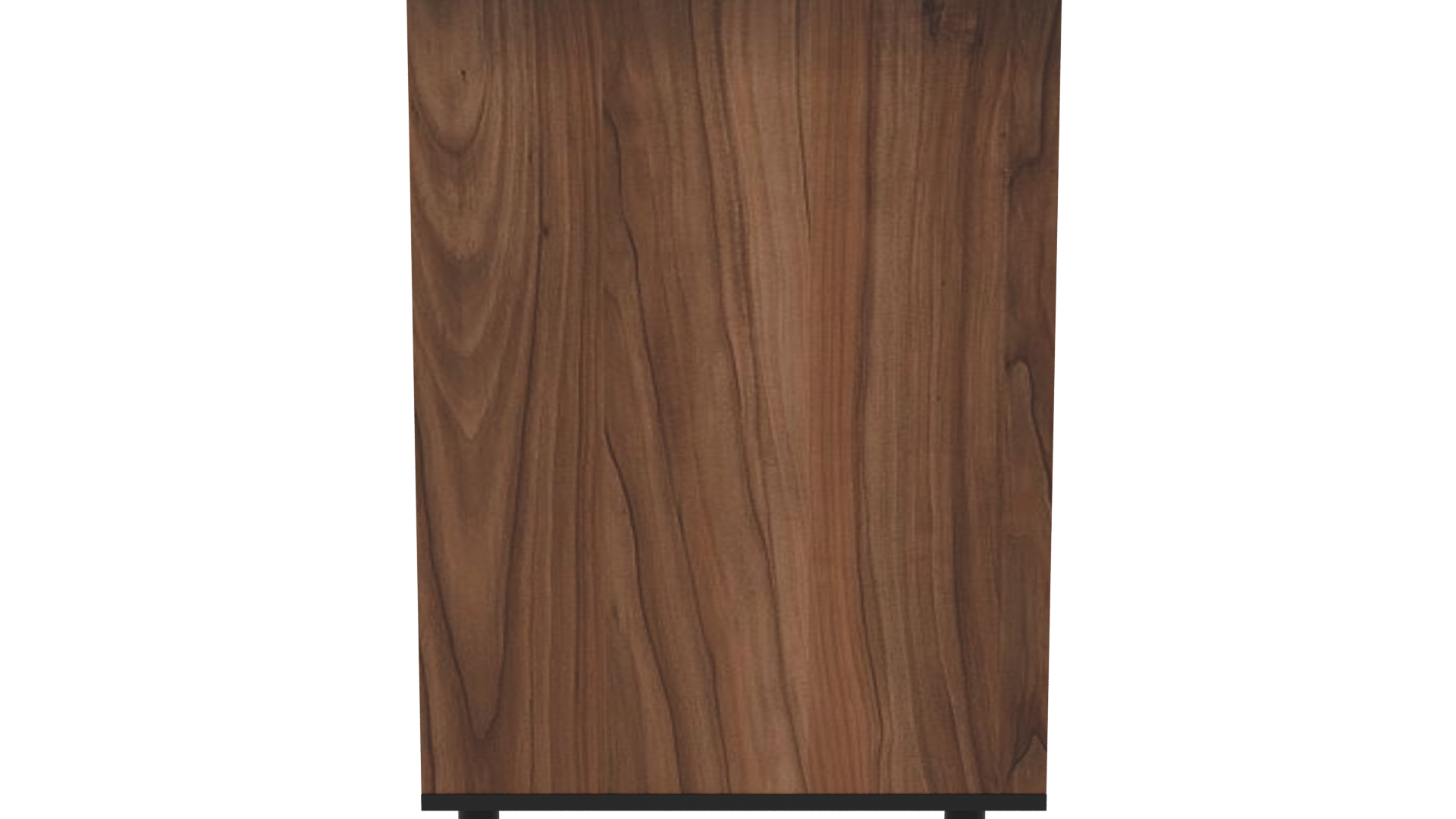 Stylish Wooden Storage Cabinet 3D Model - Professional 3D Model Render 2
