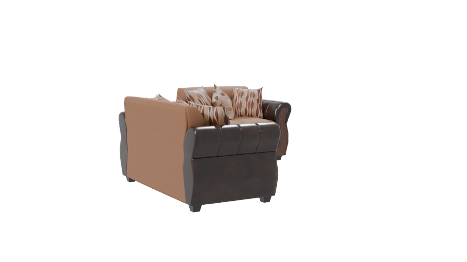 Stylish Luxury Sofa 3D Model - Professional 3D Model Render 7