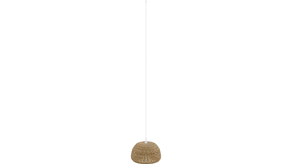 Stylish Woven Pendant Light 3D Model - Professional 3D Model Render 12