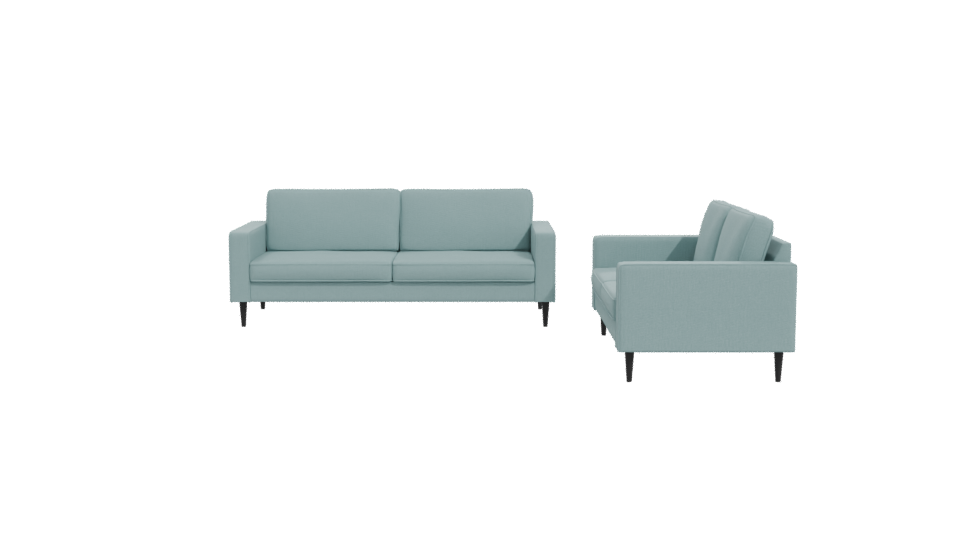 Stylish Modern Sofa Set 3D - Professional 3D Model Render 11
