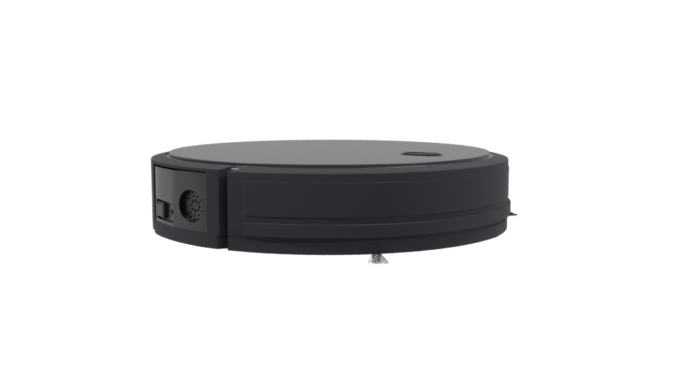 Sleek Robotic Vacuum Model 3D - Professional 3D Model Render 3