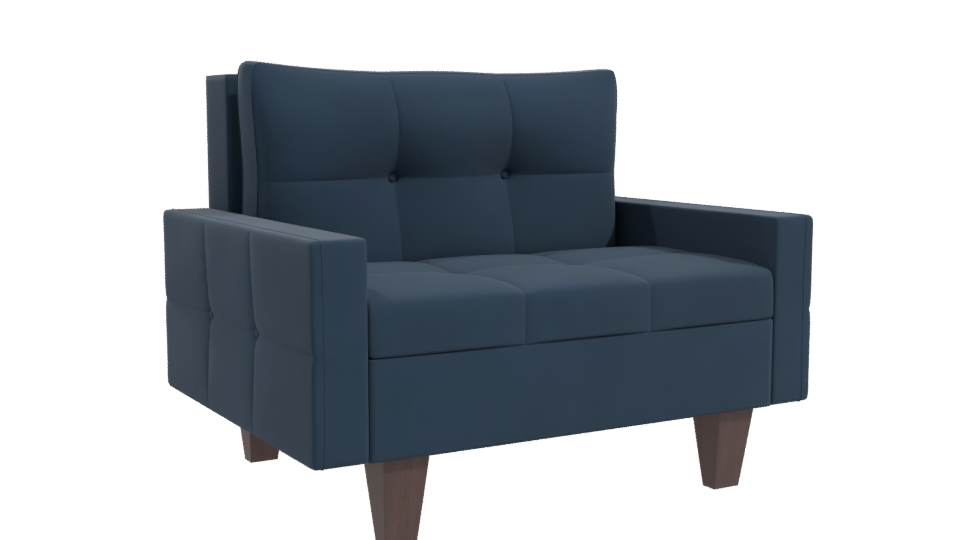 Stylish Modern Loveseat 3D Model - Professional 3D Model Render 10