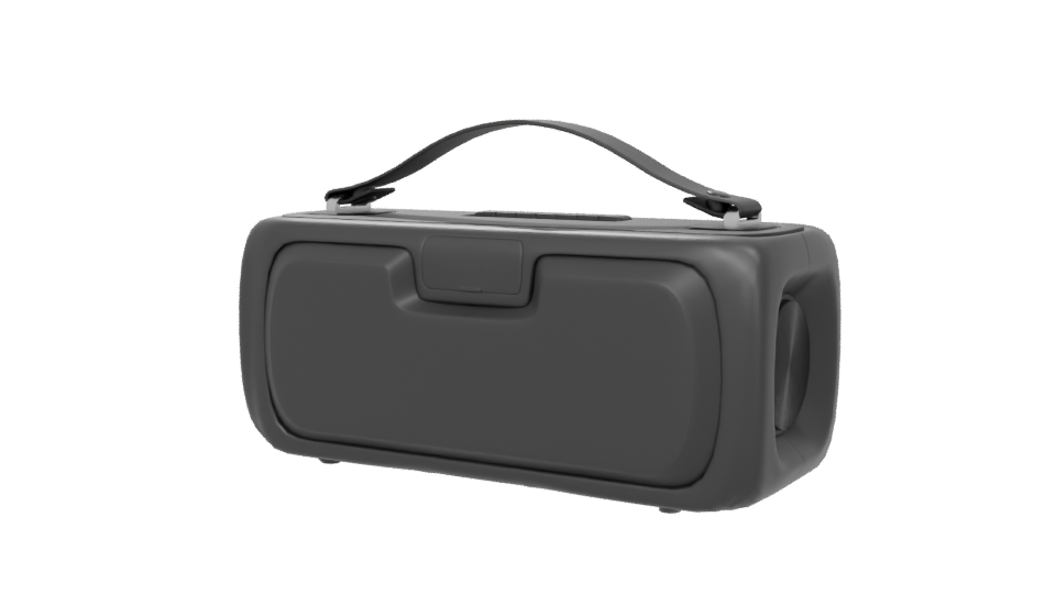 Stylish Portable Bluetooth Speaker 3D Model - Professional 3D Model Render 6