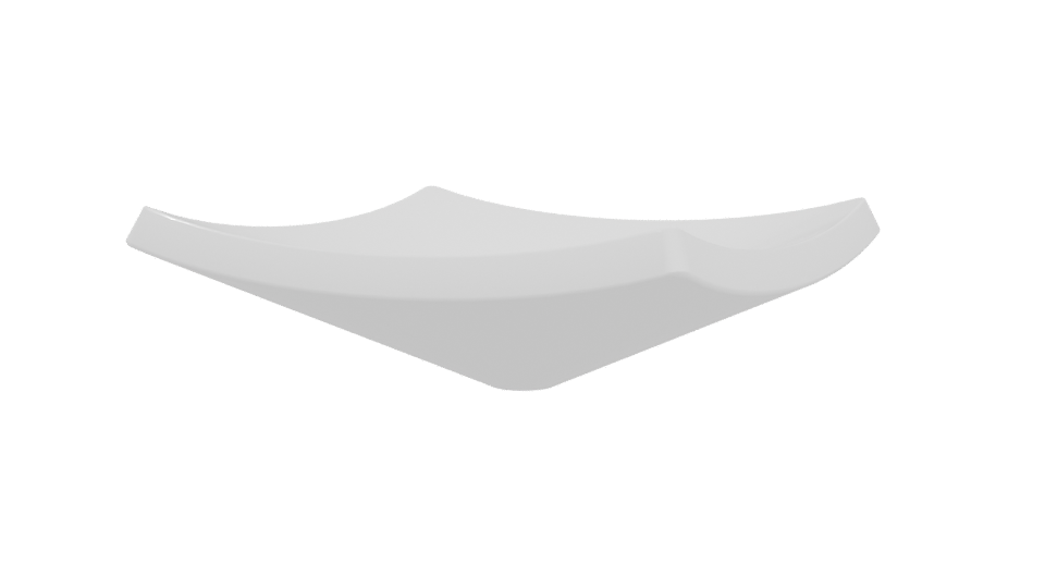 Stylized Decorative Wall Tray 3D - Professional 3D Model Render 3