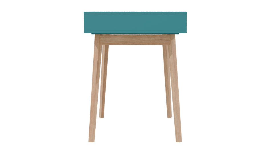 Stylish Modern Desk 3D Model - Professional 3D Model Render 2