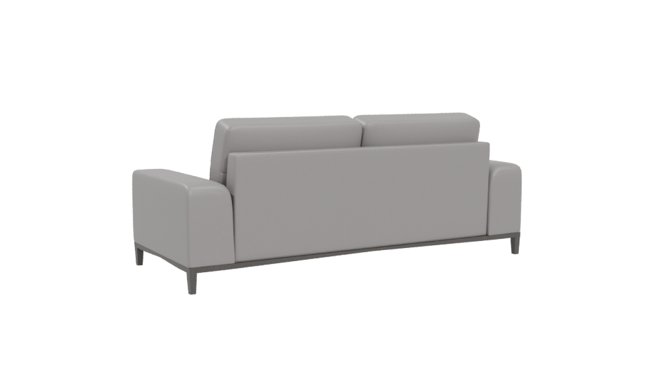 Minimalist Modern Sofa Model - Professional 3D Model Render 4