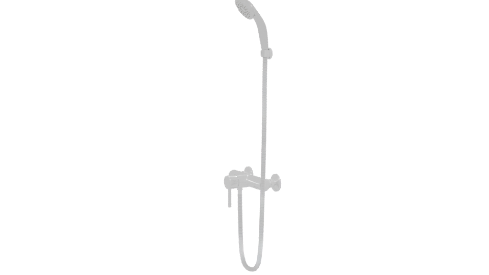 Milan Shower Set 3D Model - Professional 3D Model Render 13