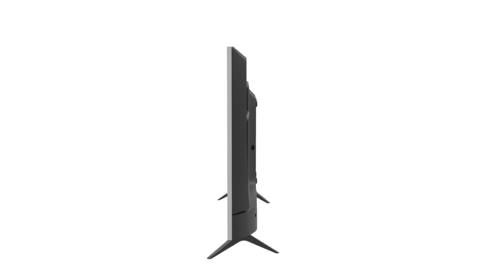 Sleek Modern LED TV Model - Professional 3D Model Render 2