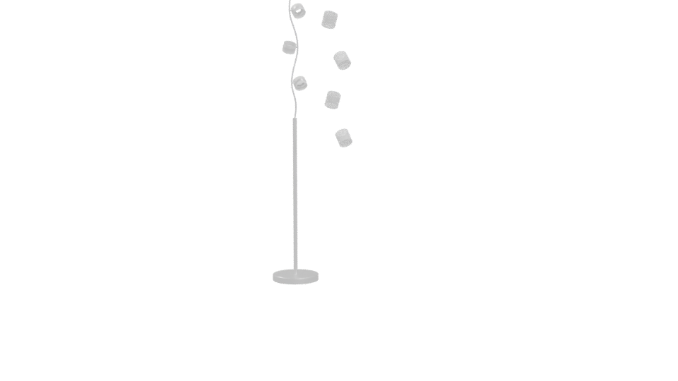 Elegant Modern Floor Lamp 3D Model - Professional 3D Model Render 4