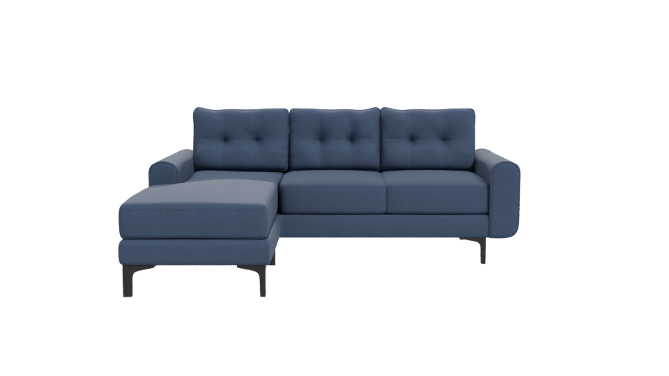 Stylish Modern Sectional Sofa 3D - Professional 3D Model Render 11