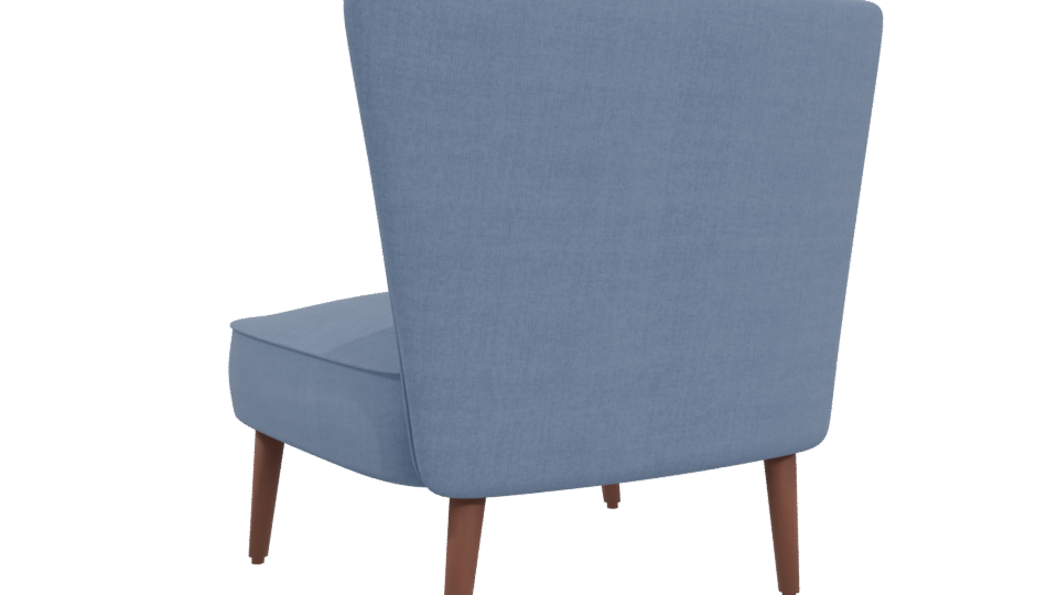 Stylish Modern Accent Chair 3D - Professional 3D Model Render 4