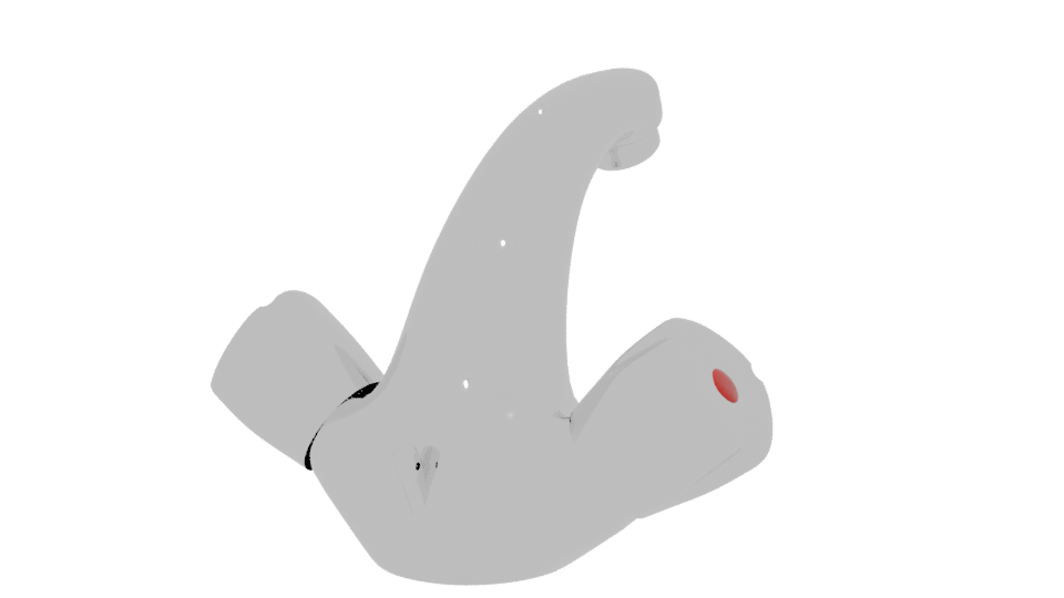 Monoblock Bathroom Faucet 3D - Professional 3D Model Render 6