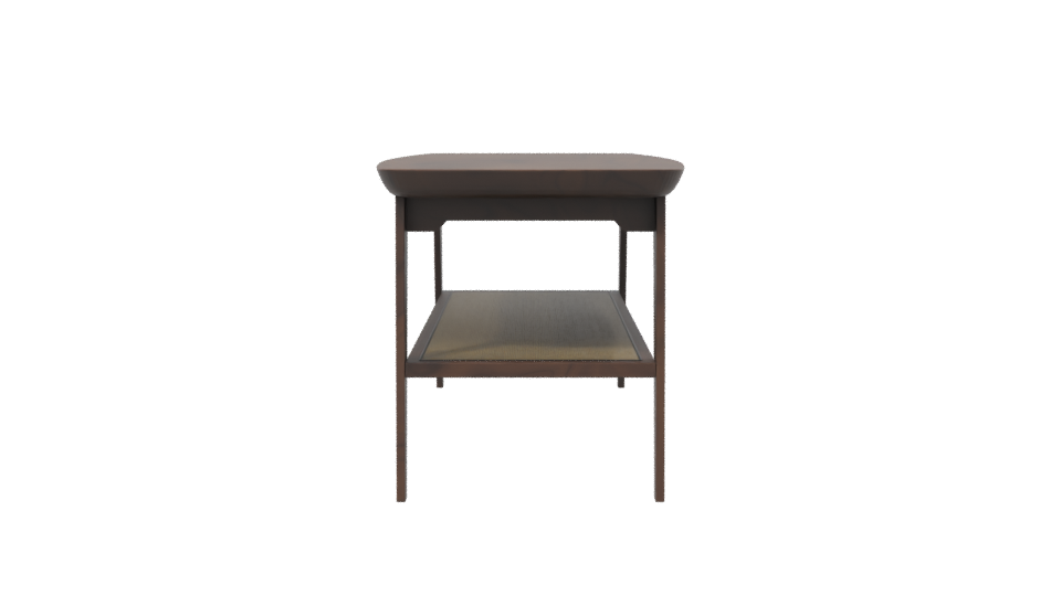 Stylish Coffee Table 3D Model - Professional 3D Model Render 2