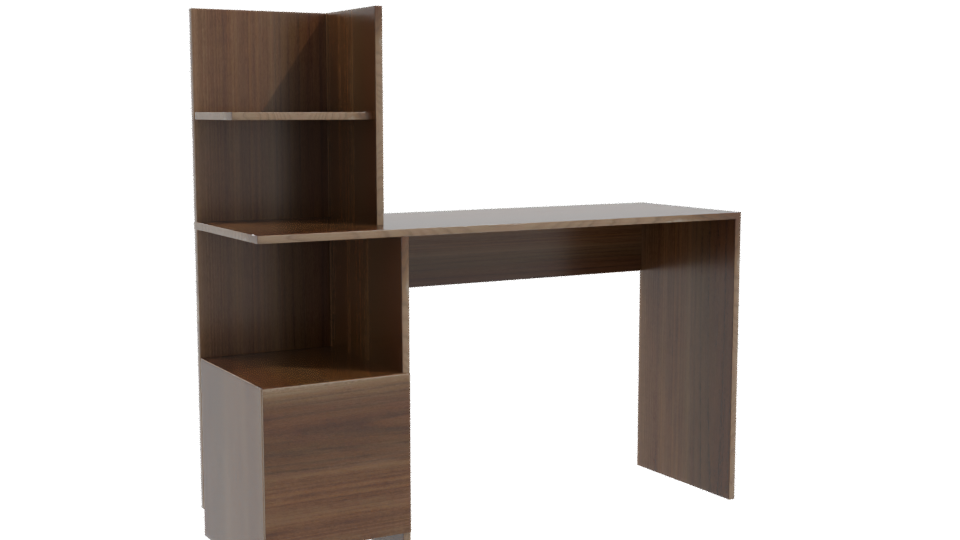 Stylish Modern Office Desk 3D - Professional 3D Model Render 10