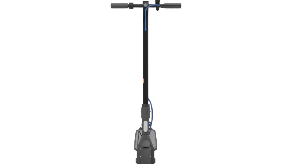 Sleek Urban Electric Scooter 3D Model - Professional 3D Model Render 2