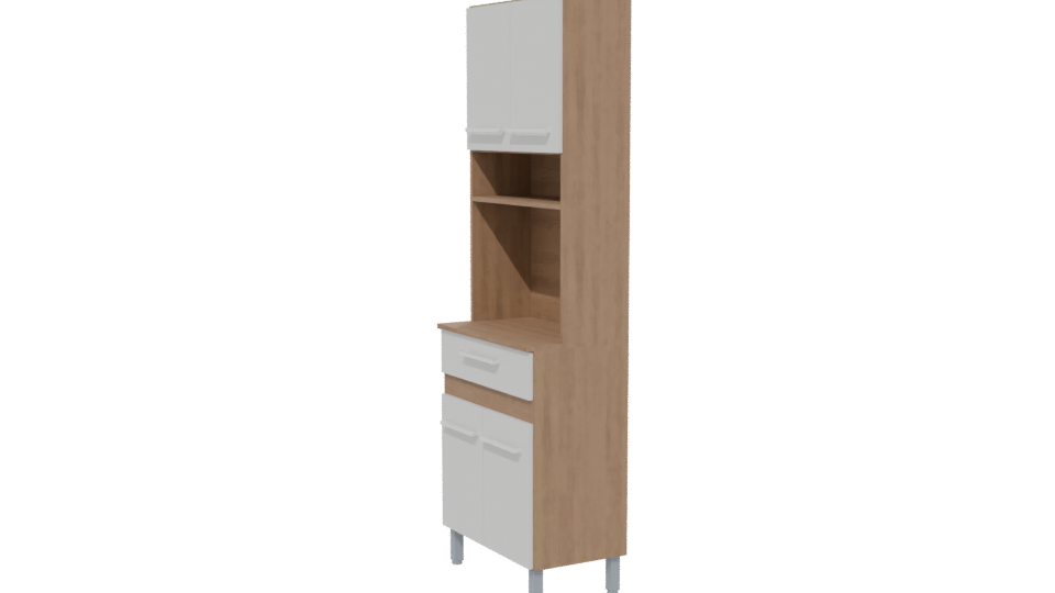 Modern Kitchen Cabinet 3D Model - Professional 3D Model Render 13