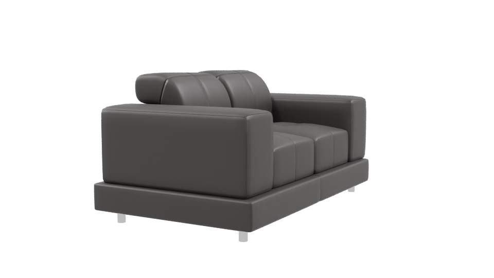 Praga Brown Sofa 3D Model - Professional 3D Model Render 9