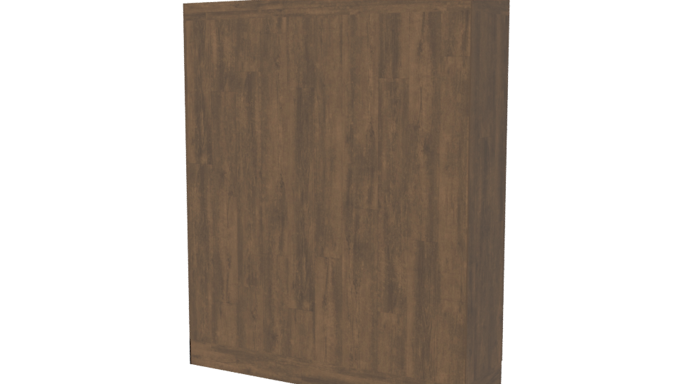 Modern Wooden Wardrobe Cabinet 3D - Professional 3D Model Render 6
