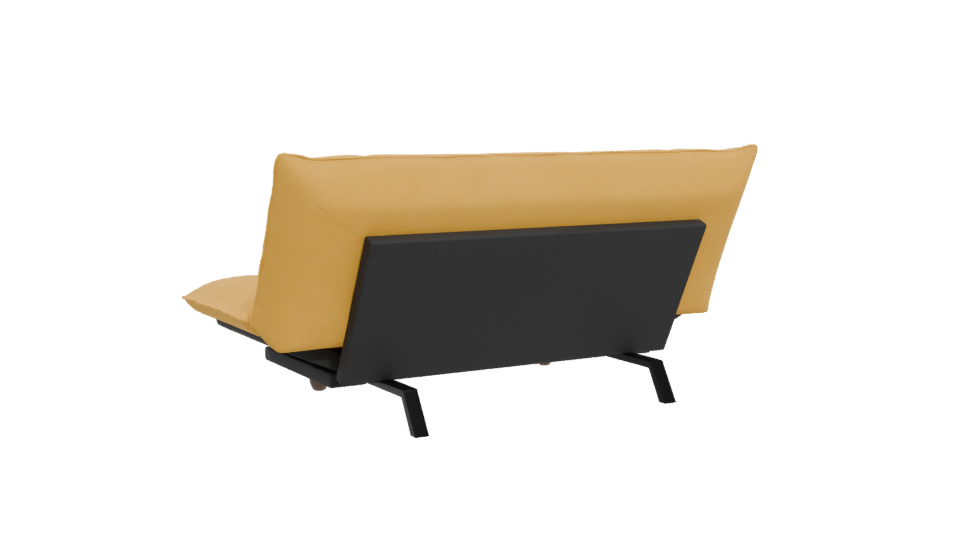 Modern Futon Pillow 3D Model - Professional 3D Model Render 4