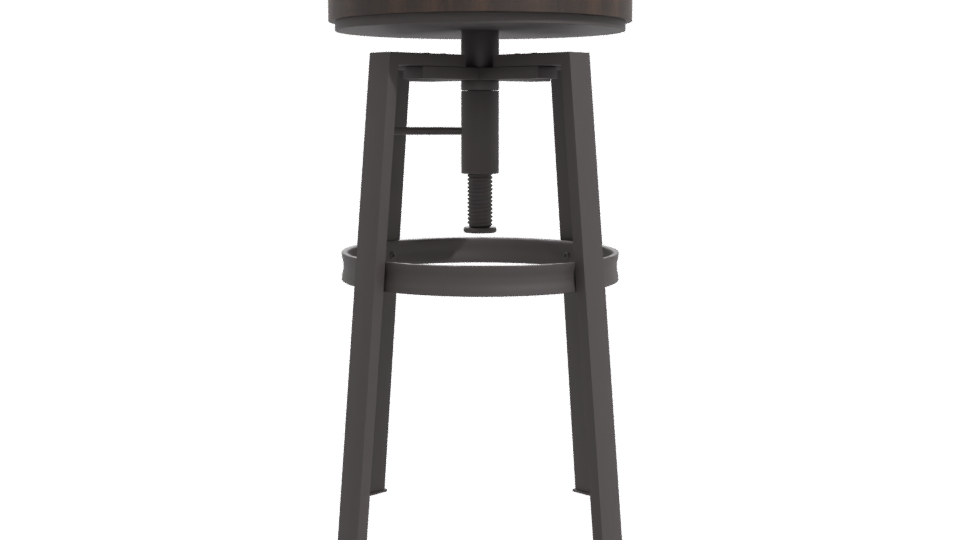 PISO Bar Stool 3D Model - Professional 3D Model Render 11