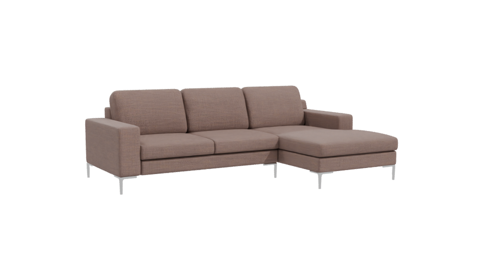 Contemporary Modular Sofa 3D Model - Professional 3D Model Render 10