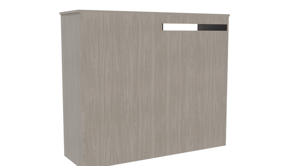 Stylish Storage Cabinet 3D Model - Professional 3D Model Render 4