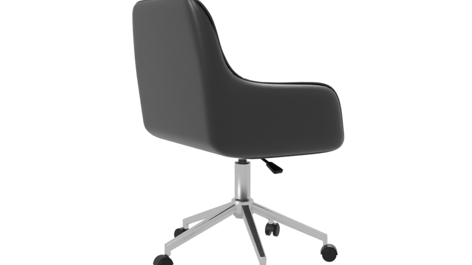 Stylish Modern Office Chair 3D - Professional 3D Model Render 7