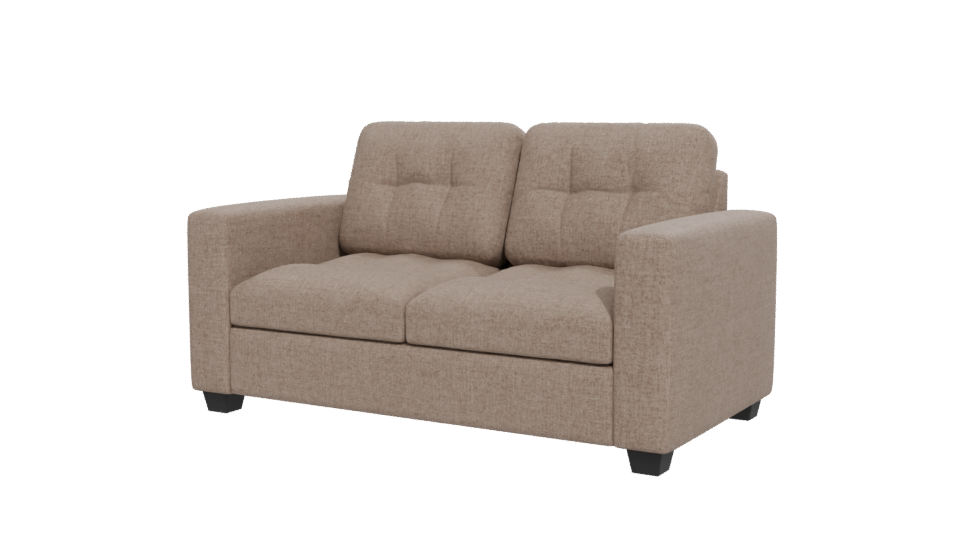 Stylish Modern Fabric Sofa 3D Model - Professional 3D Model Render 12