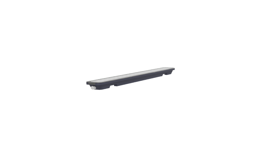 Stylish Modern LED Light Fixture - Professional 3D Model Render 12