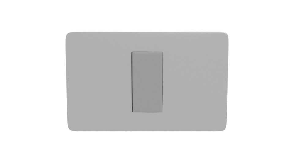 Stylish Brushed Metal Plate 3D - Professional 3D Model Render 11