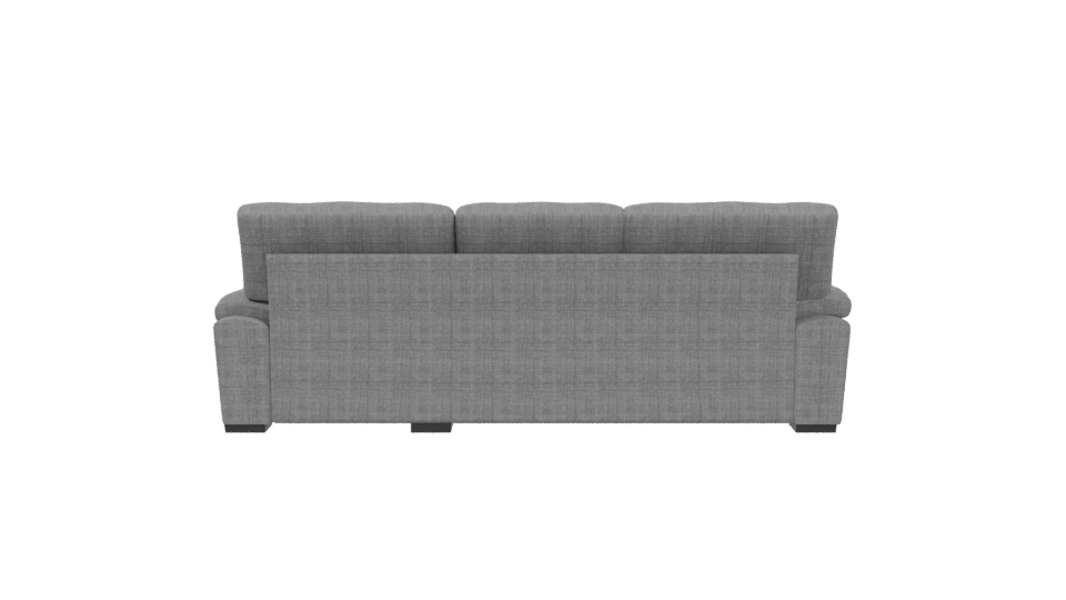 Contemporary Fabric Sectional Sofa 3D Model - Professional 3D Model Render 5