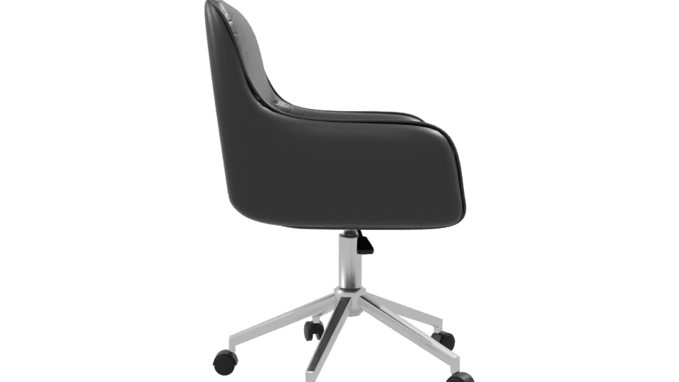 Stylish Modern Office Chair 3D - Professional 3D Model Render 8