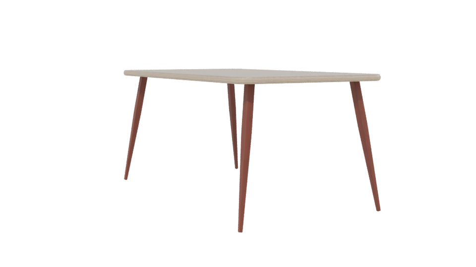 Modern Dining Table 3D Model - Professional 3D Model Render 13